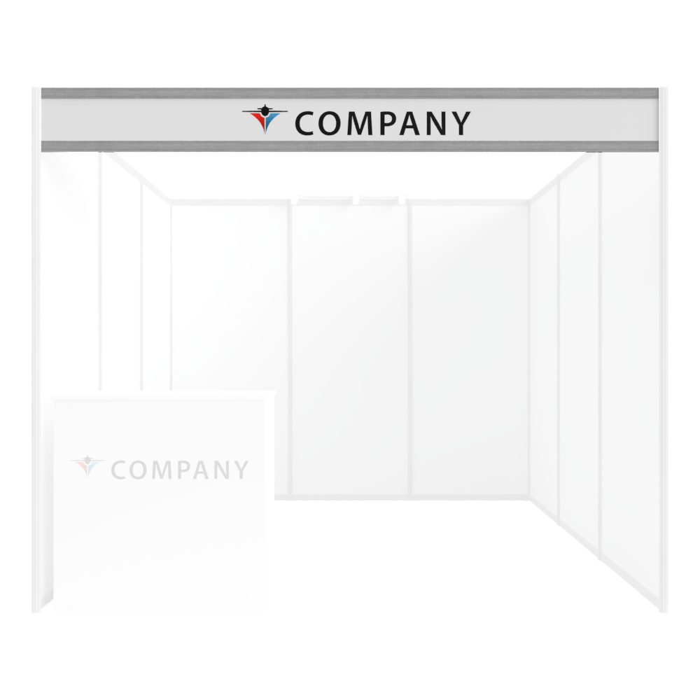 Logo on Fascia & Desk