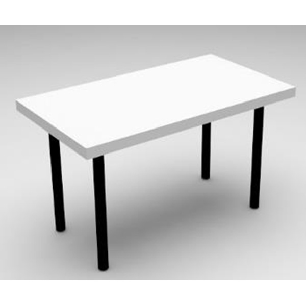 Basic Wood table 120x67xh72cm white
