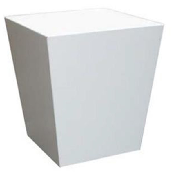 Pouf dim 40x40xh42cm white