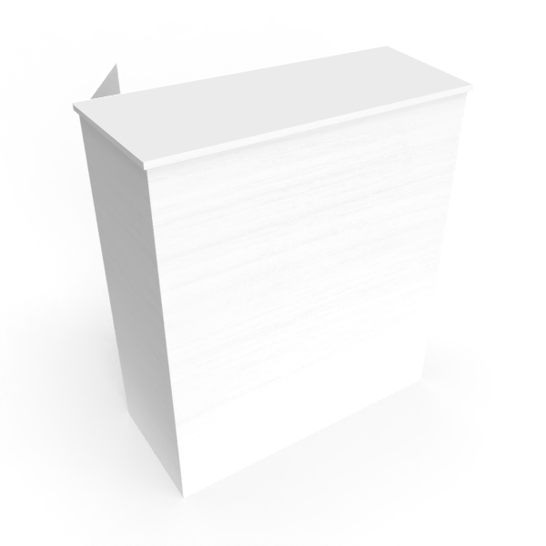 Basic Desk wood  with doors 90x40xh98cm